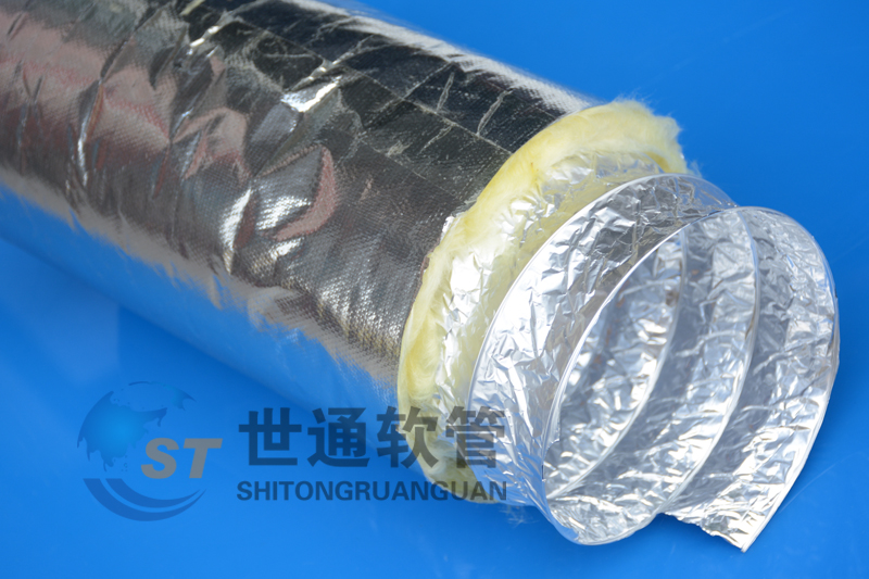 ST00389軟管，鋁箔保溫軟管